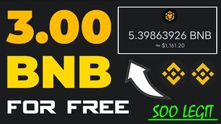 $1000 Free BNB In 5 Seconds (Link In Description)