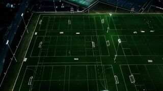 Soccer fields seen from the air - adalinetv