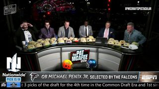 Michael Penix Jr. drafted by the Falcons at No. 8 | Pat McAfee Draft Spectacular