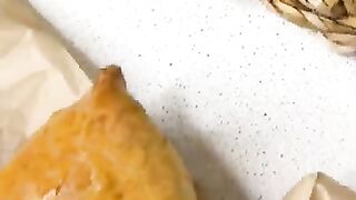 Пирожки с курицей и сыром