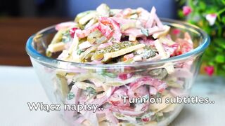This vegetable salad is better than meat! It's incredible how delicious and simple it is!.