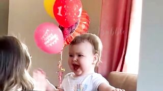 Try Not To Laugh ???? Baby Saying DADA