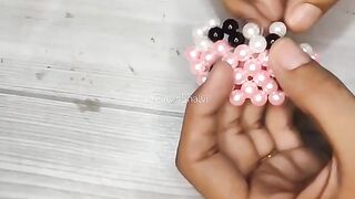 mini cow beads purse ????