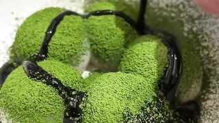 美貌又美味的抹茶点心 #抹茶控 #治愈系美食 #一小口把你吃掉 #下午茶甜品 #绿色系