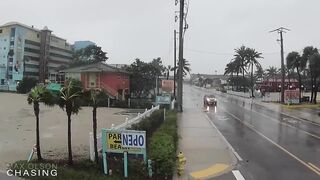 15ft Storm Surge Washes Away Homes in Ft. Myers Beach -