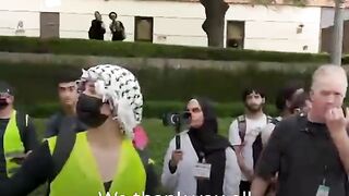 Police arrest student protester trying to negotiate peaceful disbandment _ Al Jazeera Newsfeed.