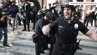Gaza protests: On the frontline of US campus chaos