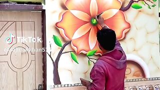 New wall colour design
