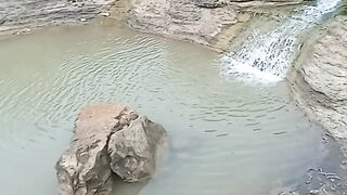 Día de paseo por burro negro .