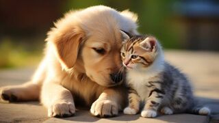 #shorts #funny #cat #dog #animals(48)