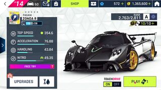 Pagani Zonda R. Special hunt. Cairo. Asphalt 9 Legends