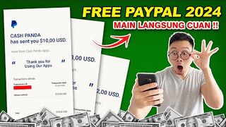 MAKE MONEY ONLINE : Dibayar Paypal Gratis Tiap Hari - Aplikasi Penghasil Uang Tebaru 2024 - Cara Dapat Uang di Internet.