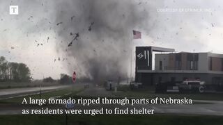 Tornado rips through Nebraska causing "significant damage"