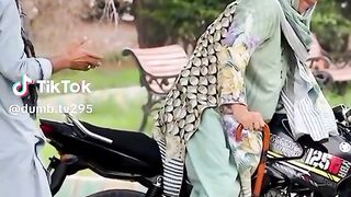 Grandmother on motorbike pranks 2024