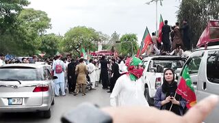 PTI's Nationwide Uproar for Imran Khan's Freedom _ Exclusive From PTI Islamabad Protest.