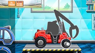 Truck games - build a  house