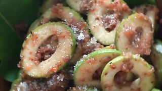 Raw mango masala.