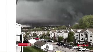 'It's just stuff, we'll be OK': Elkhorn neighbors review wreckage from devastating tornado