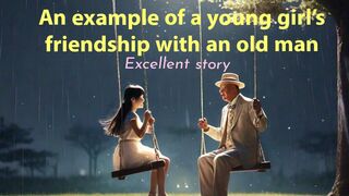 The story of an old man and a young girl's friends