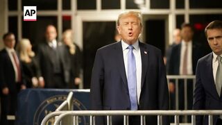 Trump challenges Biden to debate 'any time he wants'.