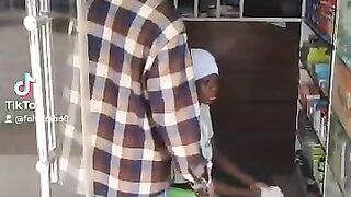 When you can't afford the price,and you just smile to get out low key
