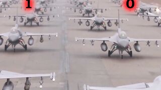 Air forces! Russia against the United States of America