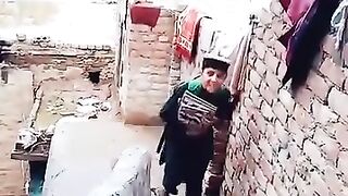Look at the humility of this child