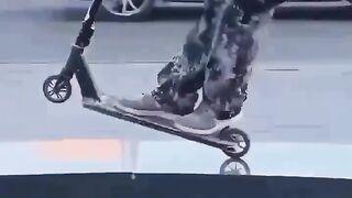 And this is why you always wear a helmet.