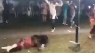 The program of this girl and Imran Abbas and this girl went viral