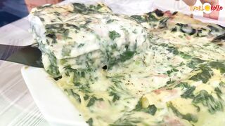 Lasagne agli spinaci cremosissime - Ricetta facile