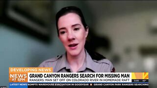 Rangers near Grand Canyon looking for missing man