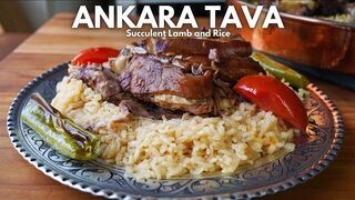 Insanely Delicious Turkish Rice with Succulent Lamb, Ankara Tava