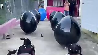 تحدي البالونات