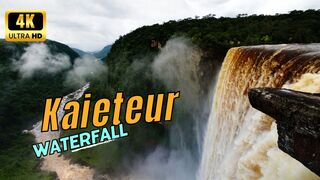 Kaieteur Falls The World's Largest Single Drop Waterfall, Guyana 4K UHD | Education