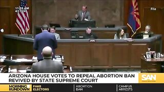 Arizona House votes to repeal Civil War-era abortion ban revived by state Supreme Court