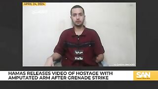 Hamas video shows American hostage, arm amputated from Oct. 7 attack