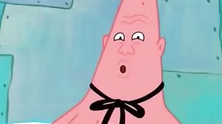 Patrick Star Face Turns Funny !!!