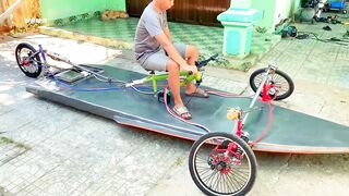 How to make cicle and boat together