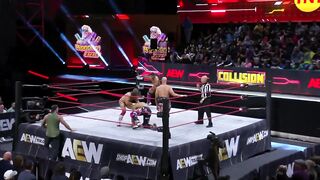 Grizzled Young Vets vs The Acclaimed AEW Collision