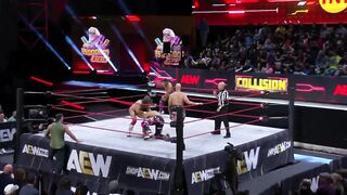 Grizzled Young Vets vs The Acclaimed AEW Collision