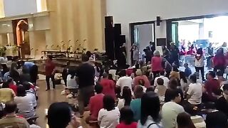 April, 28, 2024 - Catholic Mass @ Cikanyere Cianjur, West Java, Indonesia