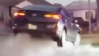 Water vs Car