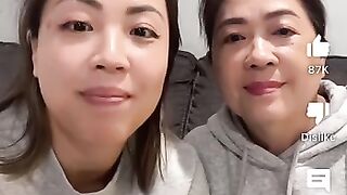 Mom watching her daughter grows old