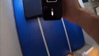 pov- your phone is at 1%