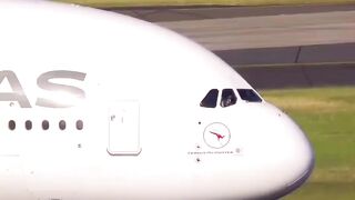 Qantas Airways A380 Takeoff #shorts