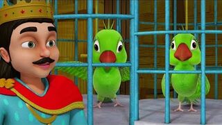 Two parrot Hindi story | Hindi story for kid |