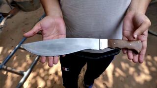 See How a hunting knife made in a local Factory