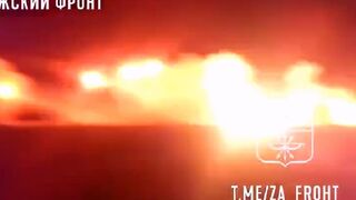 Russian fire storm on Kiev forces in Zaporozhye province