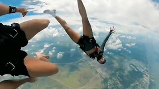 Skydiving from the Sky-Fly