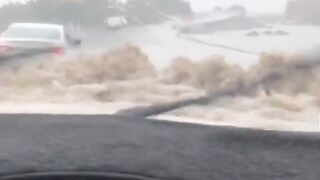 Destruction after rain in Jeddah